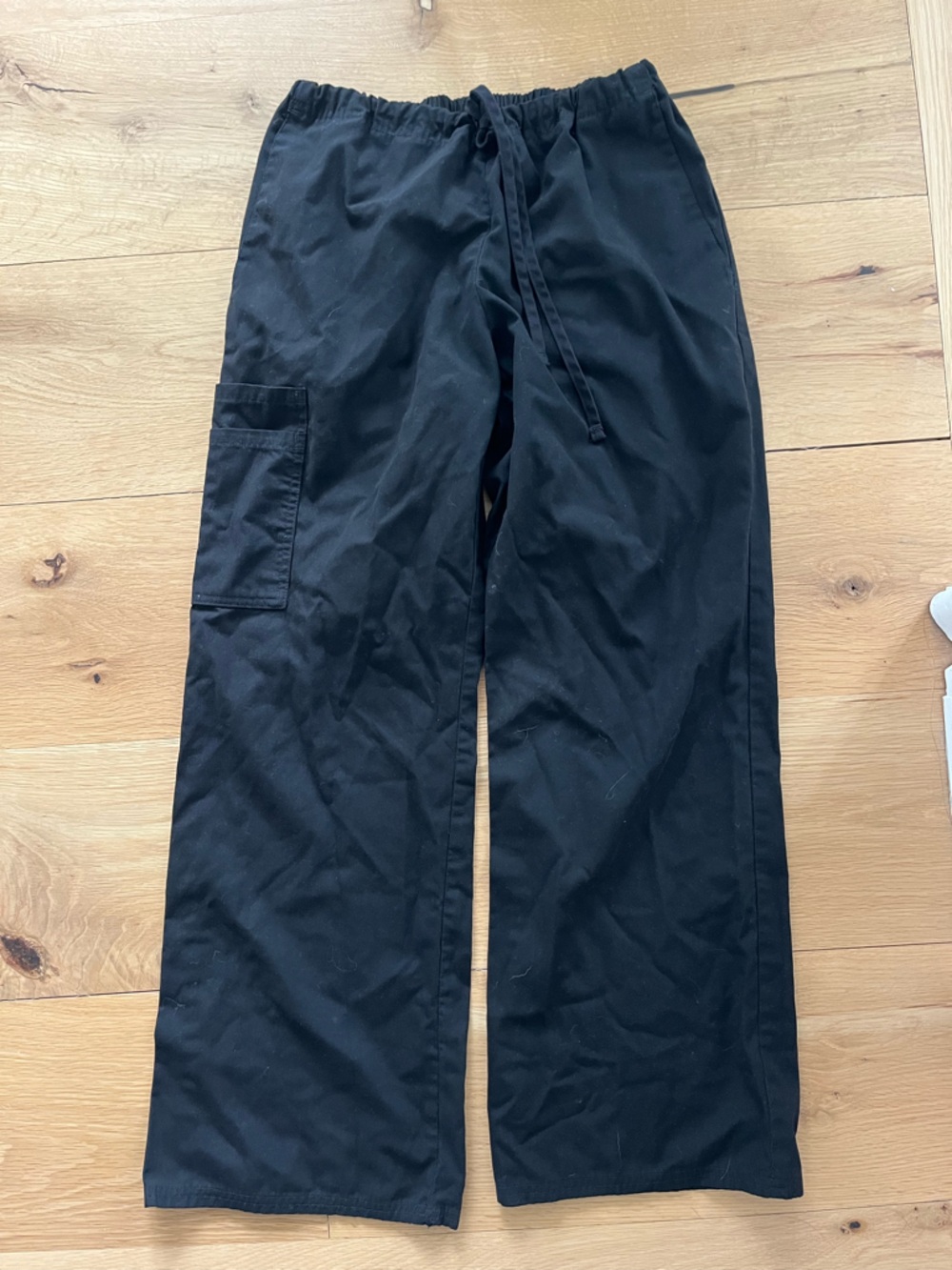 SB Scrubs Black XS Petite Scrub Bottoms